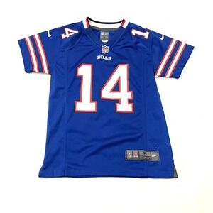 Buffalo Bills Ryan Fitzpatrick KIDS Nike Jersey Small Blue #14 NFL